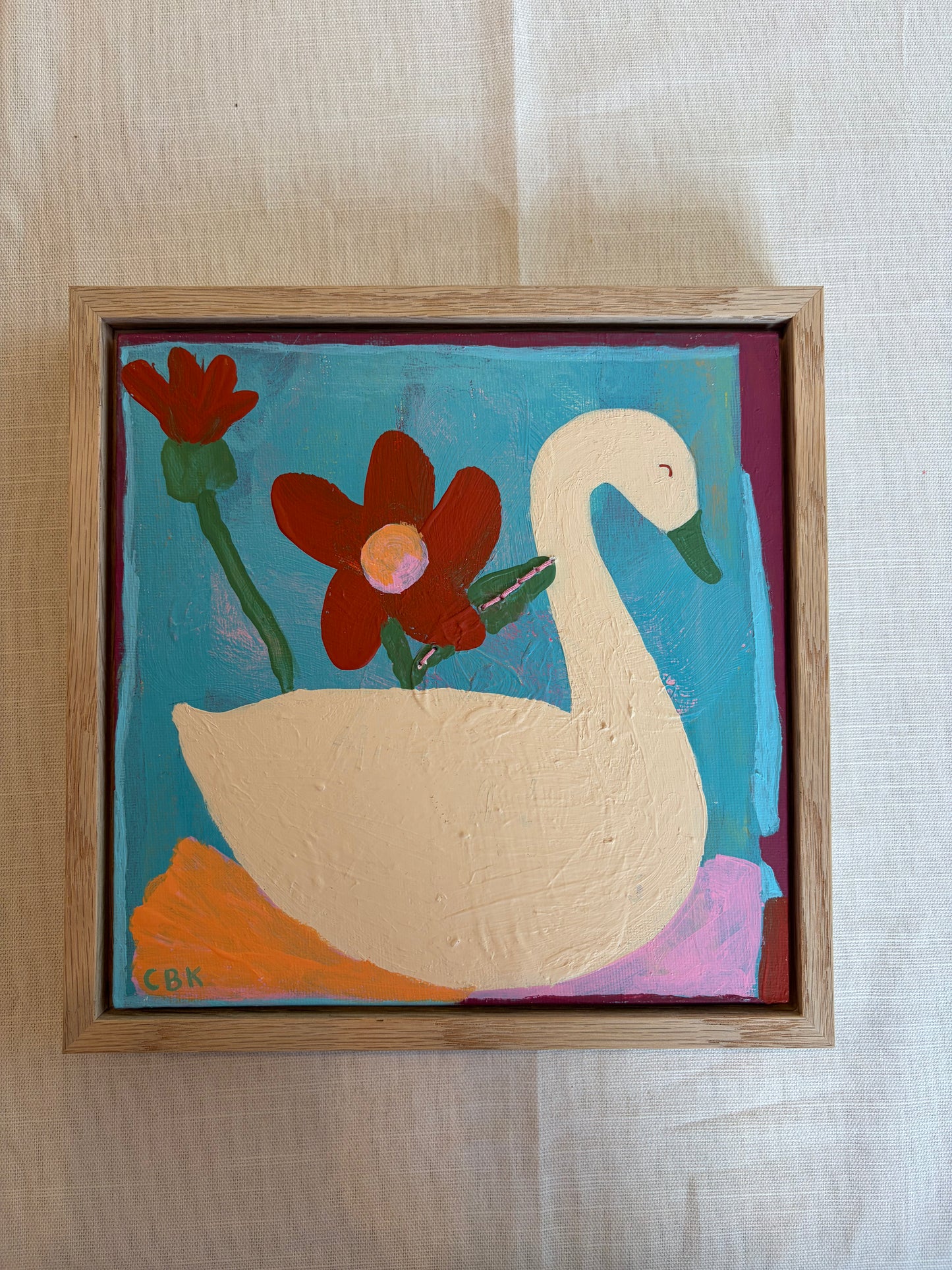 Spring Time Swan