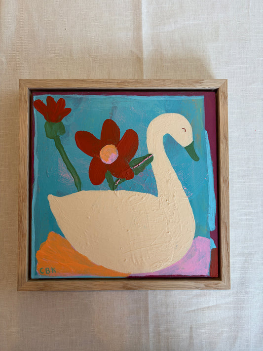 Spring Time Swan