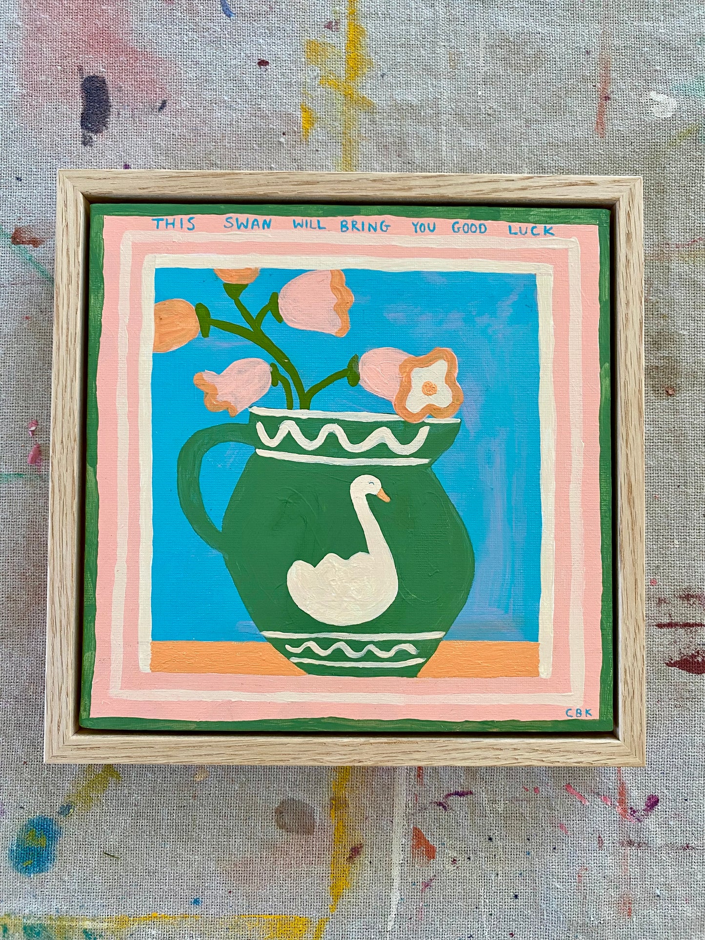 This Swan Will Bring You Luck